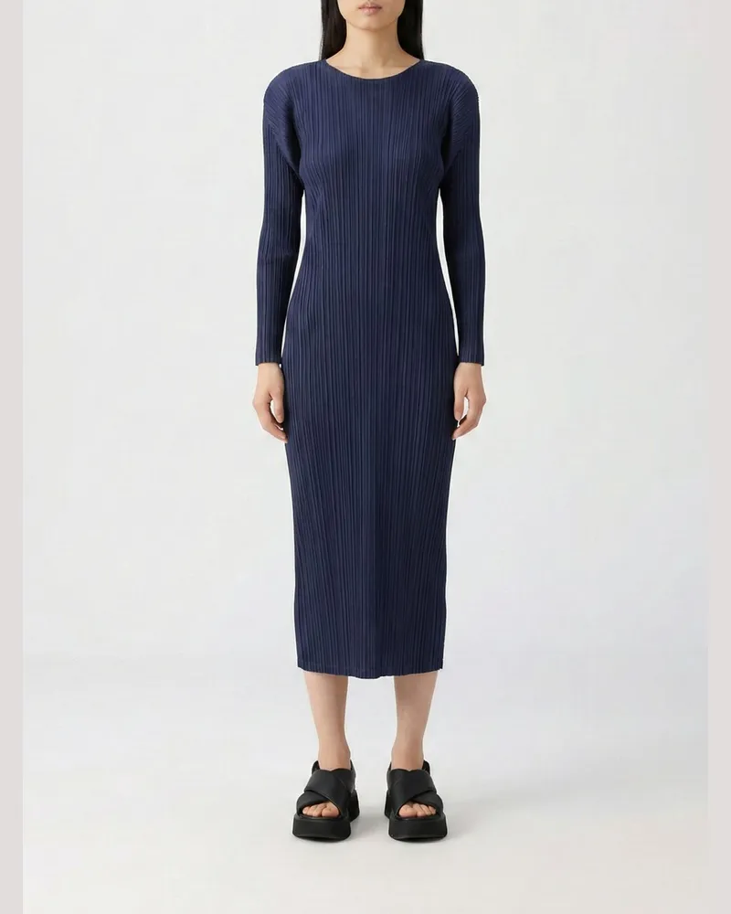 Issey Miyake Kleid damen Blau