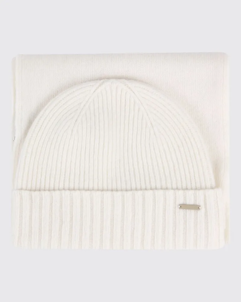 Woolrich Schal damen Cream