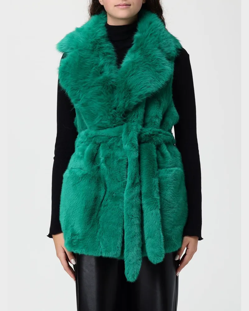 V°73 Weste damen Grün