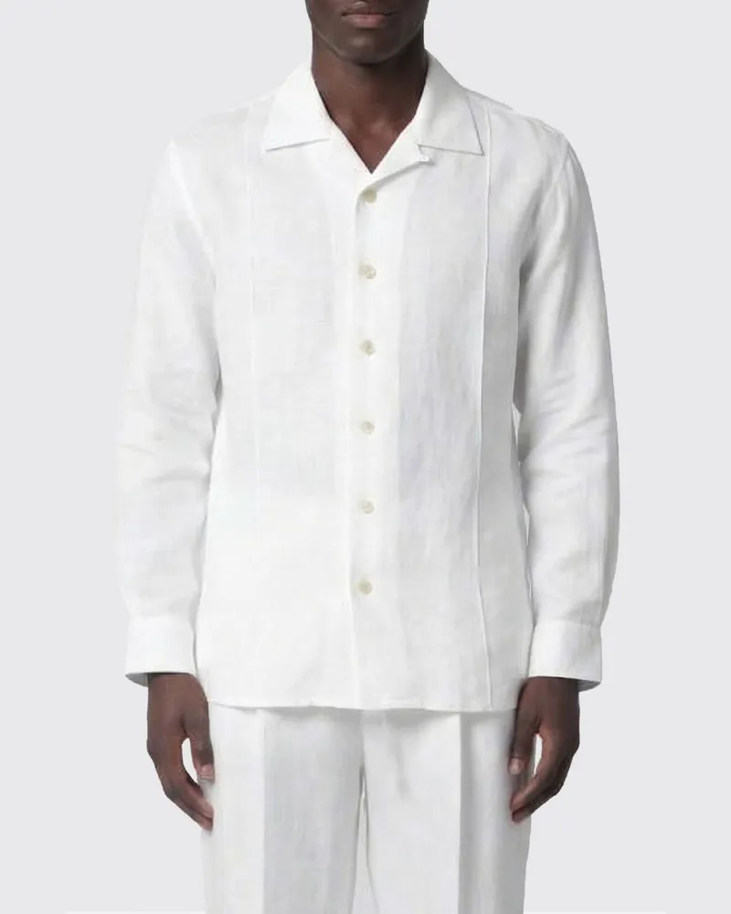 Brunello Cucinelli Hemd herren Weiß