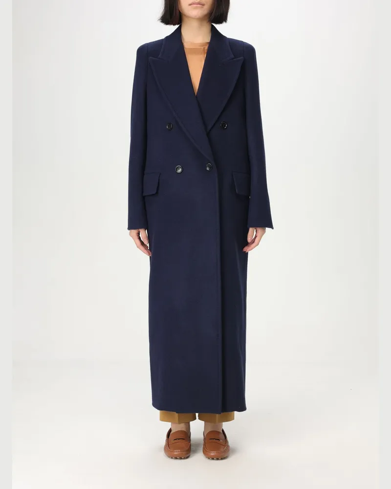 Max Mara Mantel damen Blau
