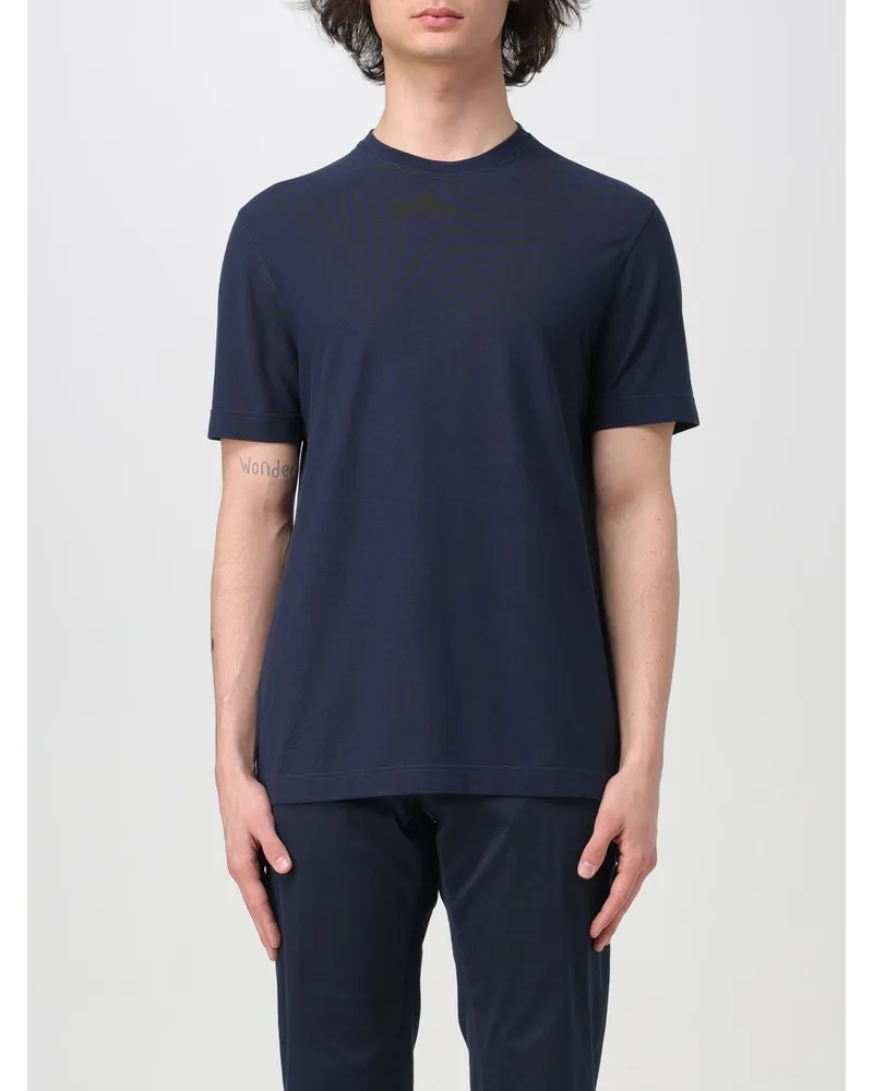 Zanone T-shirt Blau