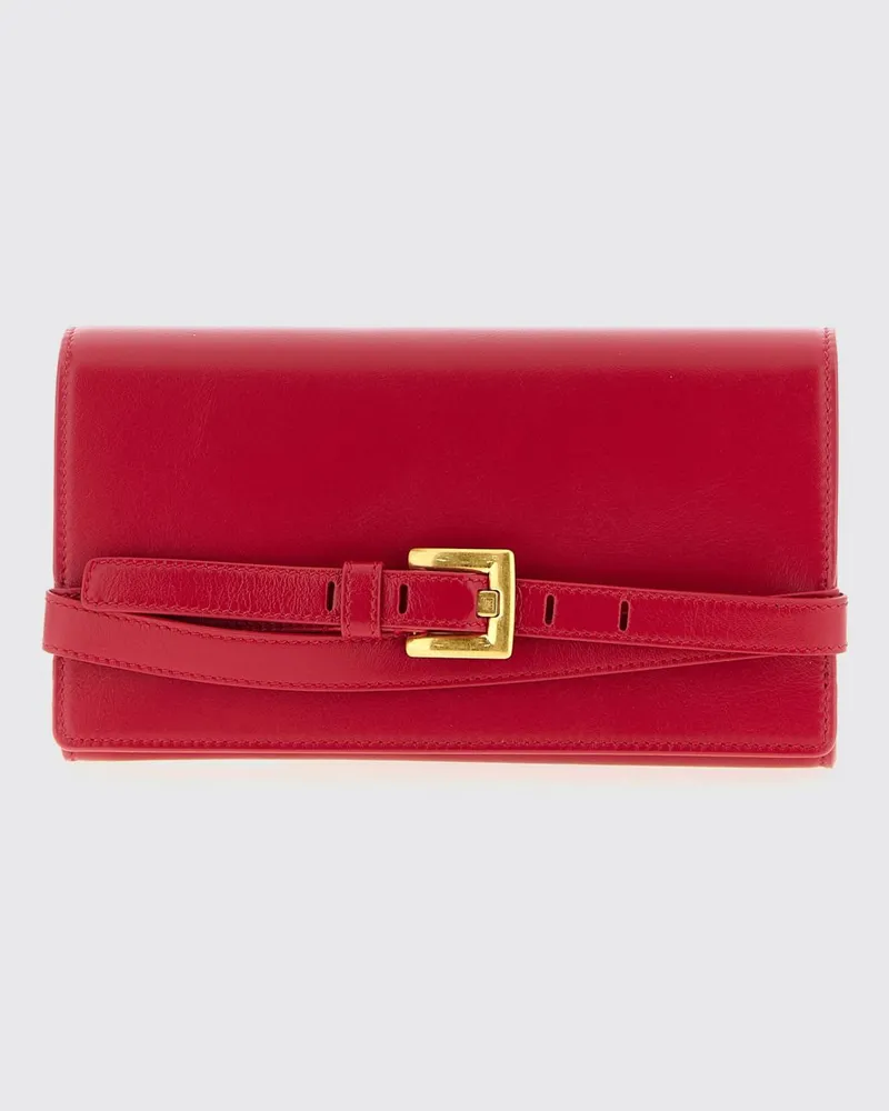 Balmain Aktentasche damen Fuchsia