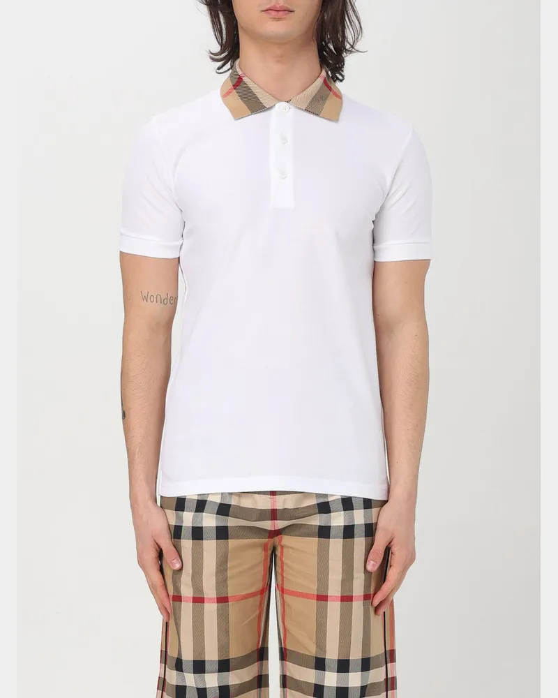 Burberry Sweatshirt herren Weiß