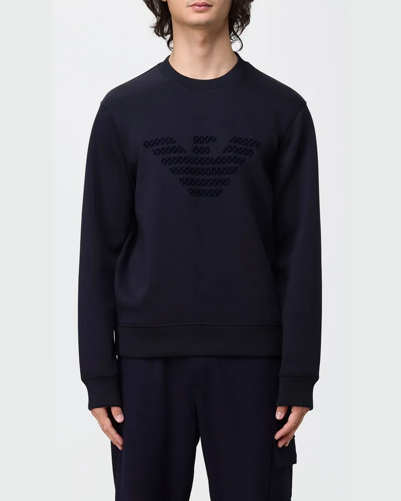 Emporio Armani Sweatshirt herren Navy