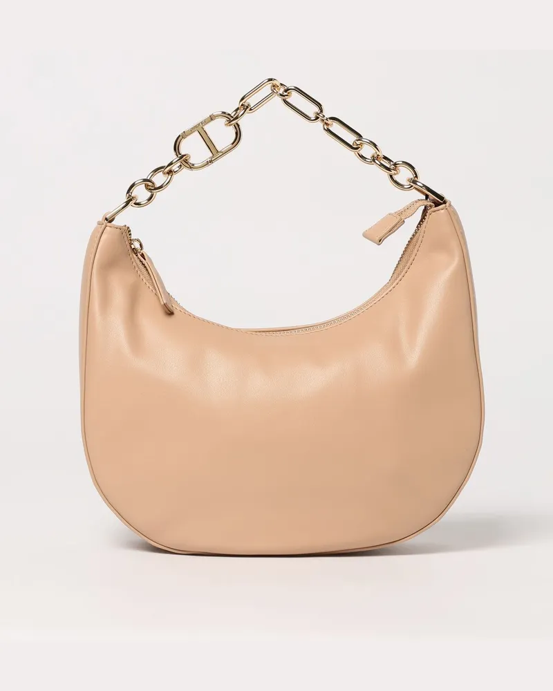 Twin-Set Schultertasche damen Camel