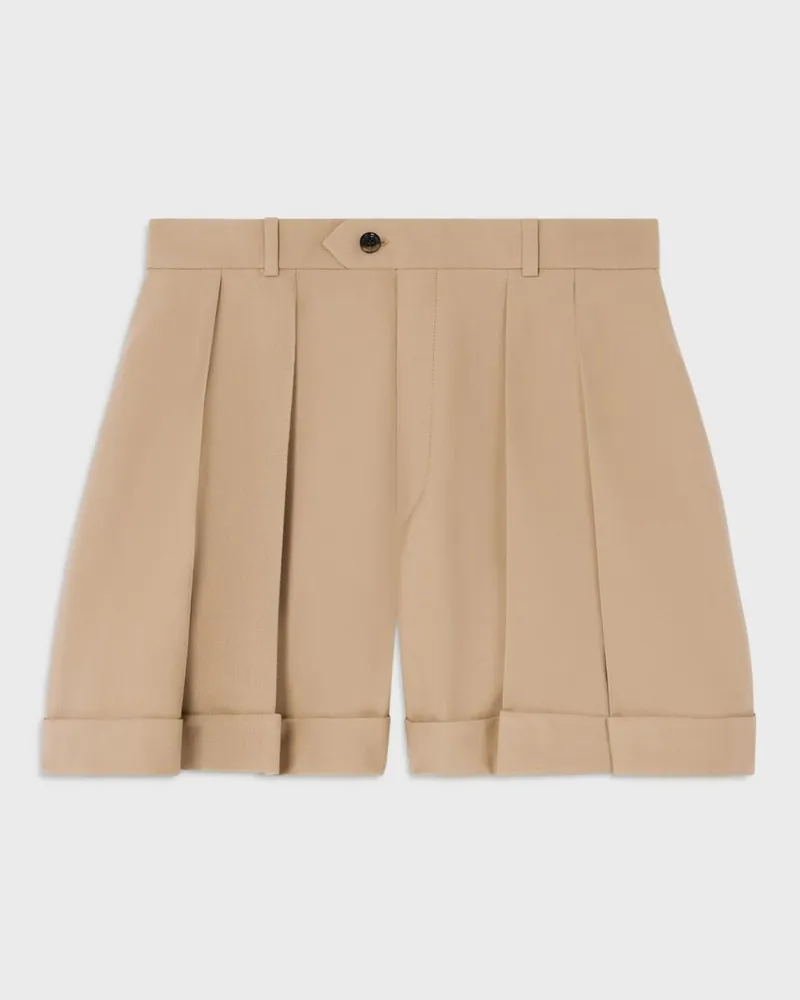 Celine Shorts damen Beige