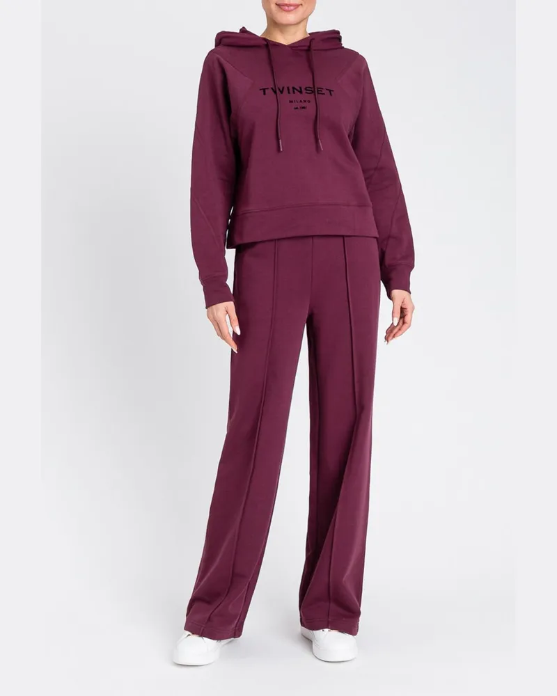 Twin-Set Jumpsuit damen Weinrot