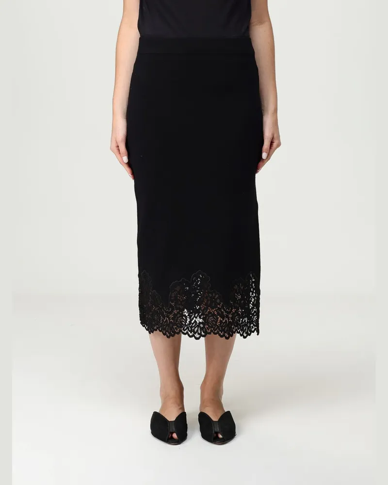 Twin-Set Rock damen Schwarz