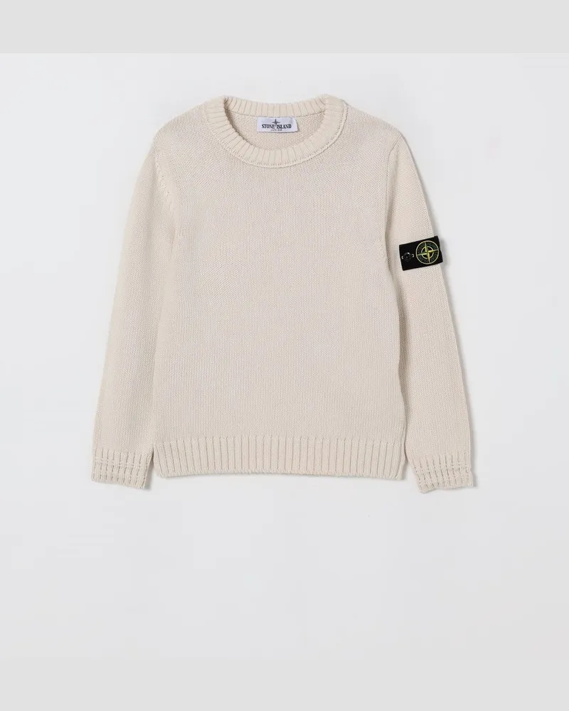 Stone Island Pullover kinder Natural