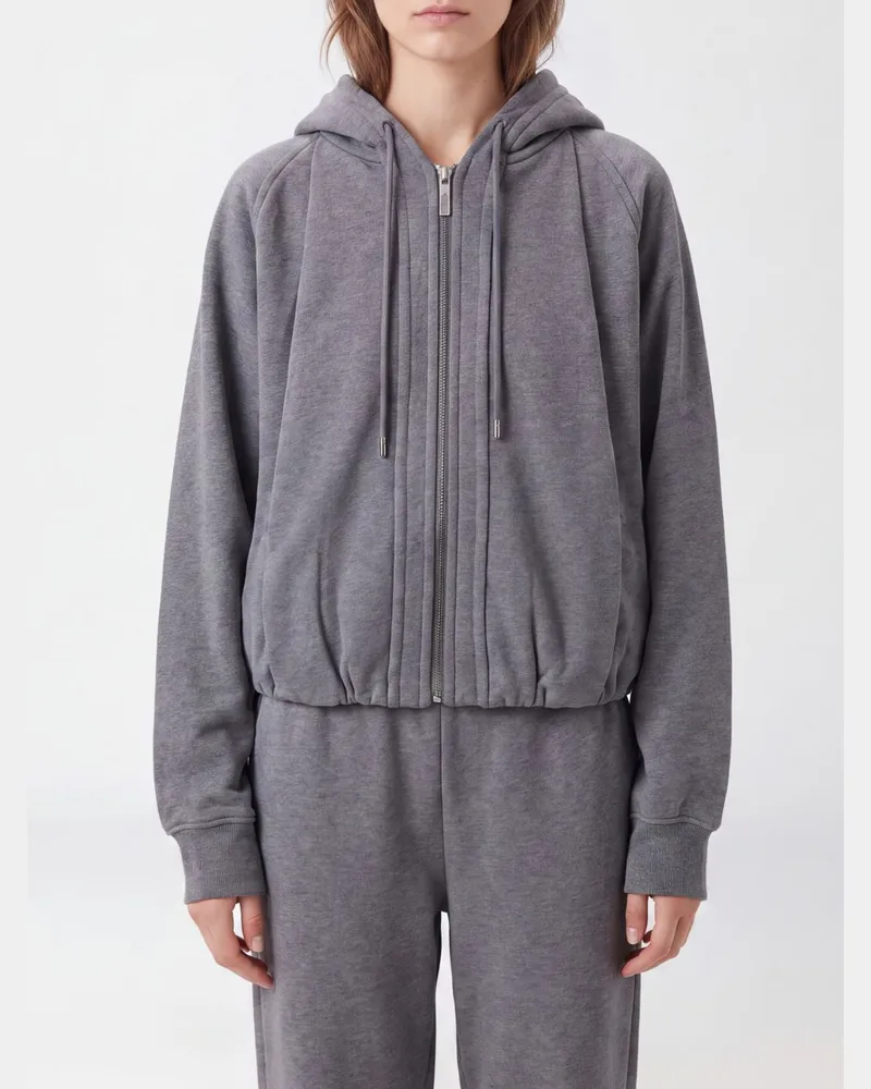 SPORTMAX Sweatshirt damen Grau