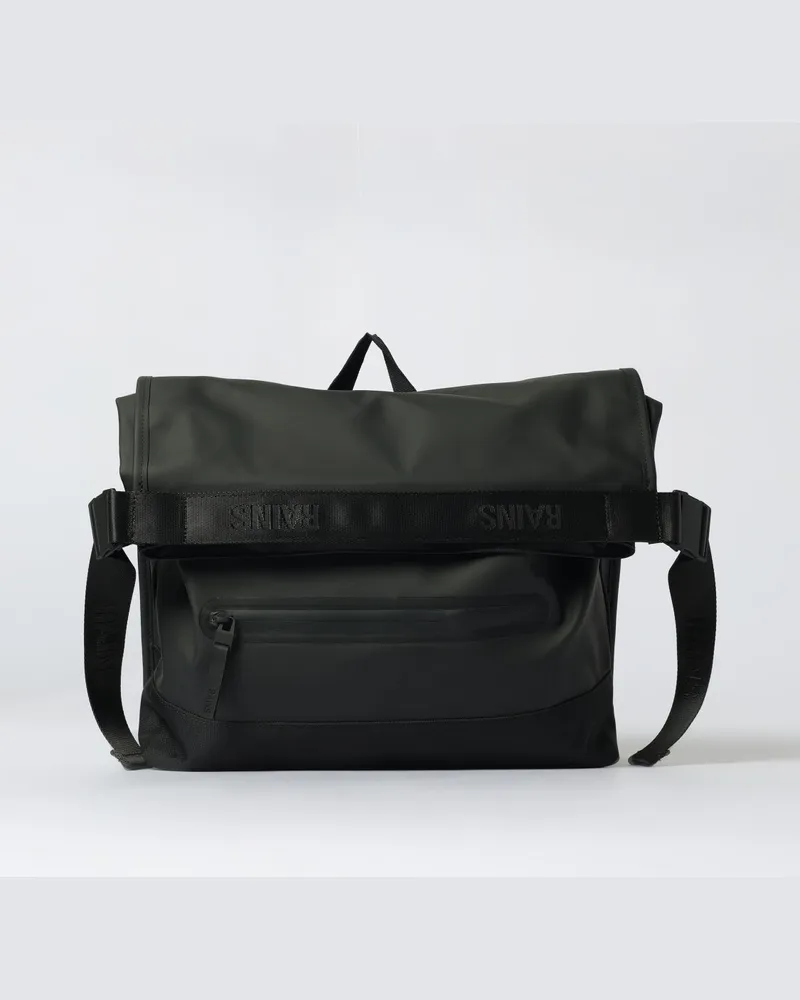 RAINS Rucksack herren Schwarz
