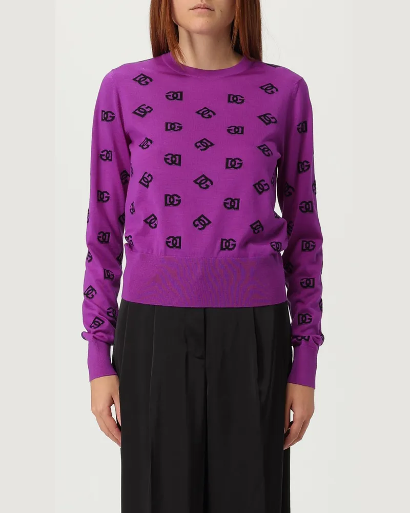 Dolce & Gabbana Pullover damen Dolce & Gabbana Violett