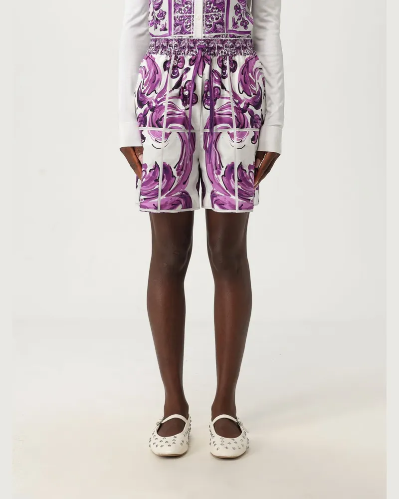Dolce & Gabbana Shorts damen Dolce & Gabbana Violett