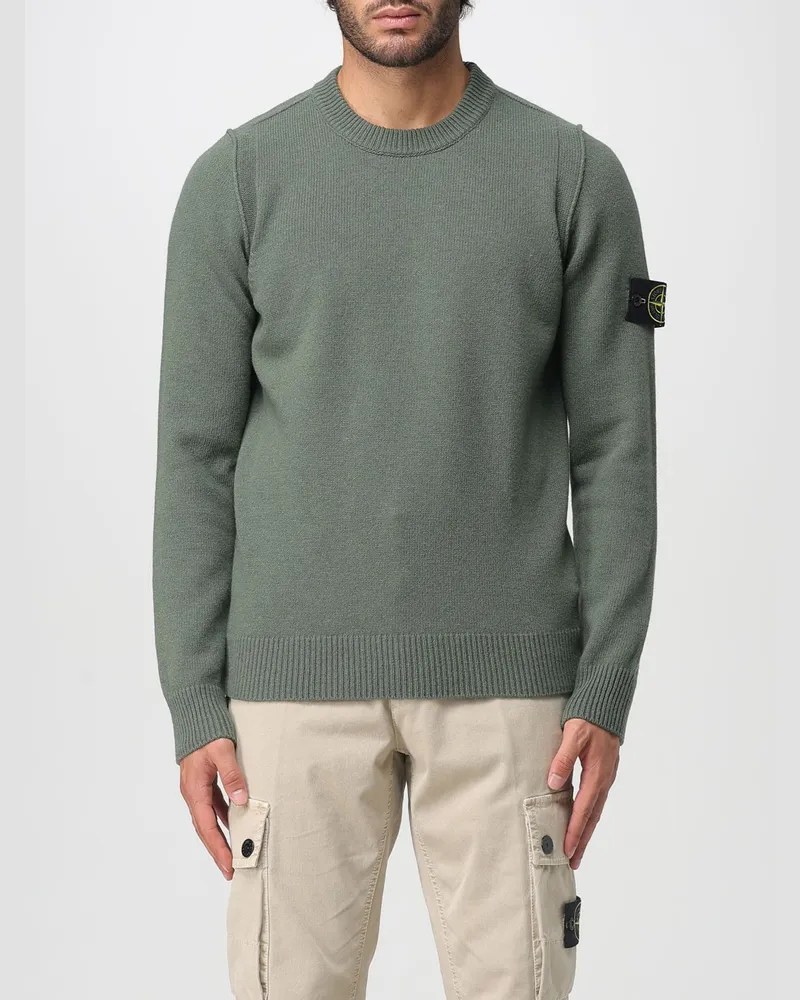 Stone Island Pullover herren Grün