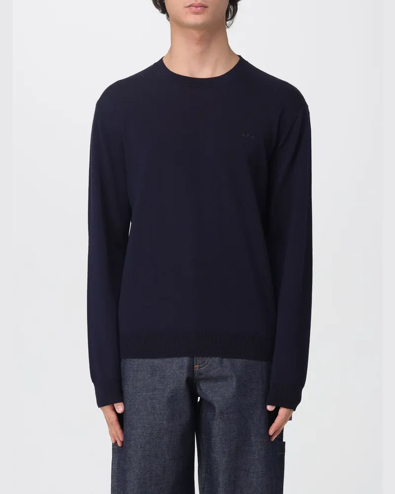 A.P.C. Pullover herren Blau