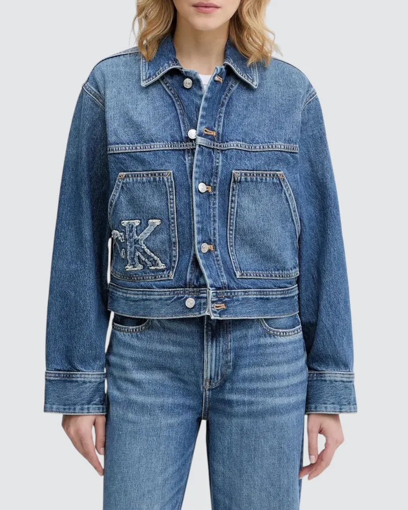 Calvin Klein Mantel damen Denim