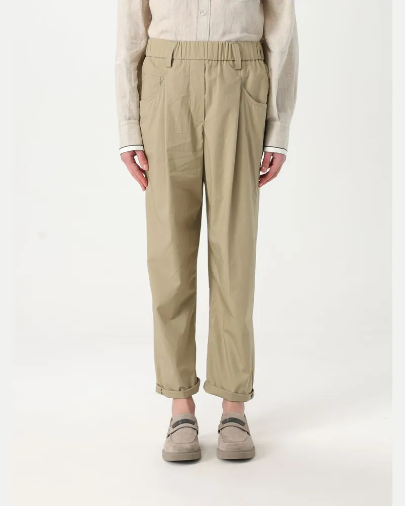 Brunello Cucinelli Hose damen Beige