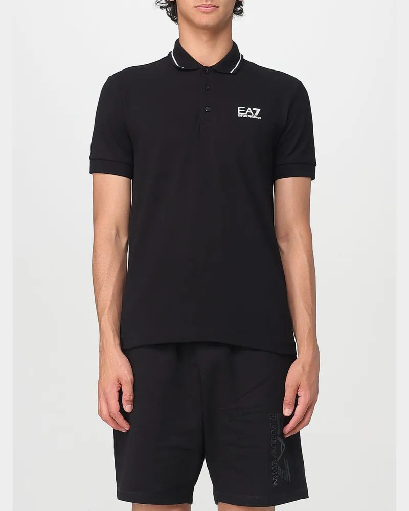EA7 Polo herren Schwarz