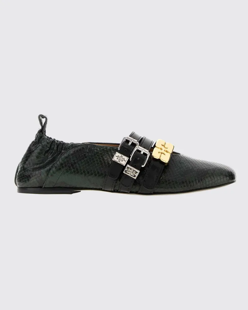 Ganni Ballerinas damen Grün