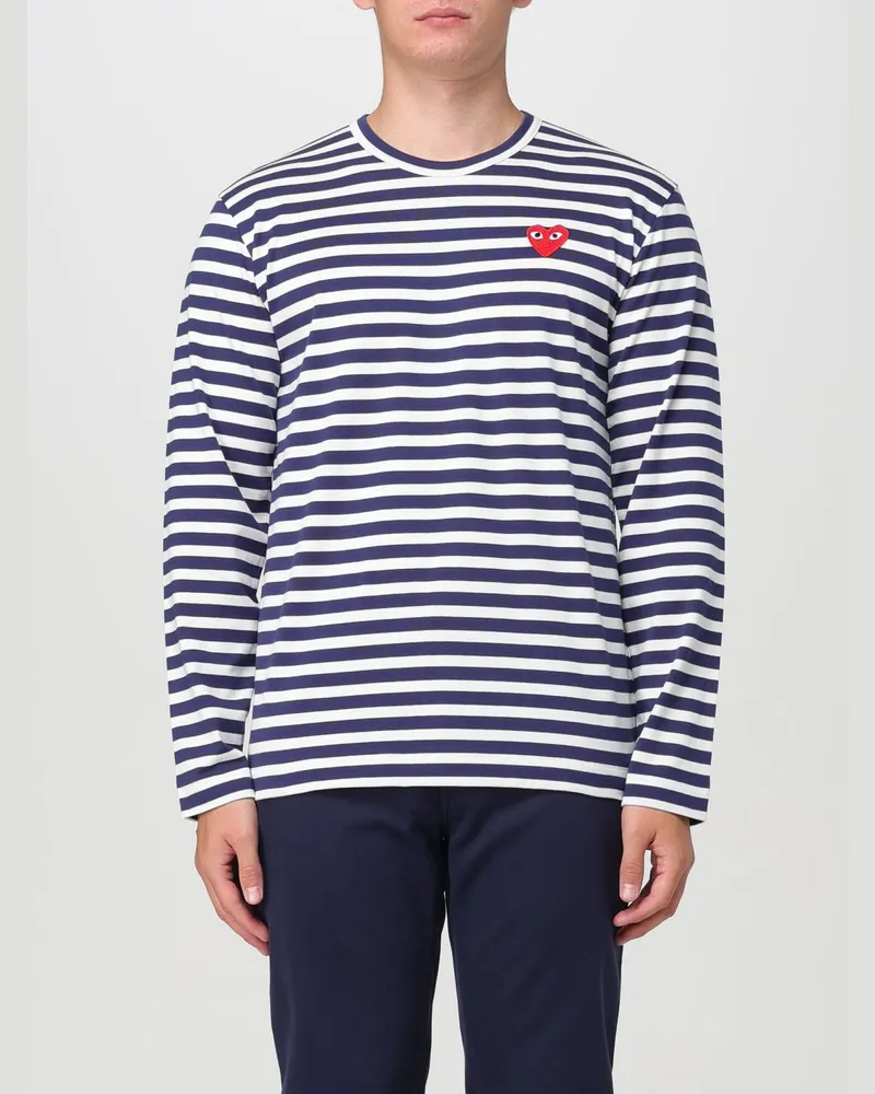 Comme des Garçons Polo herren Blau