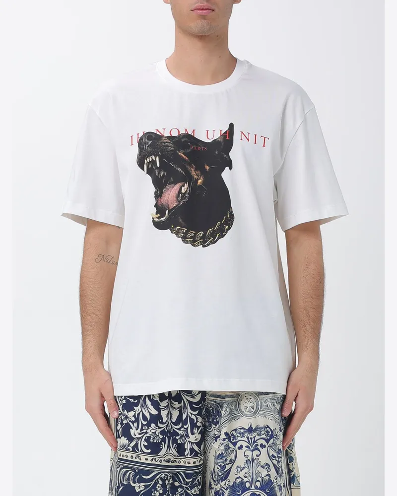 IH NOM UH NIT T-shirt herren Weiß