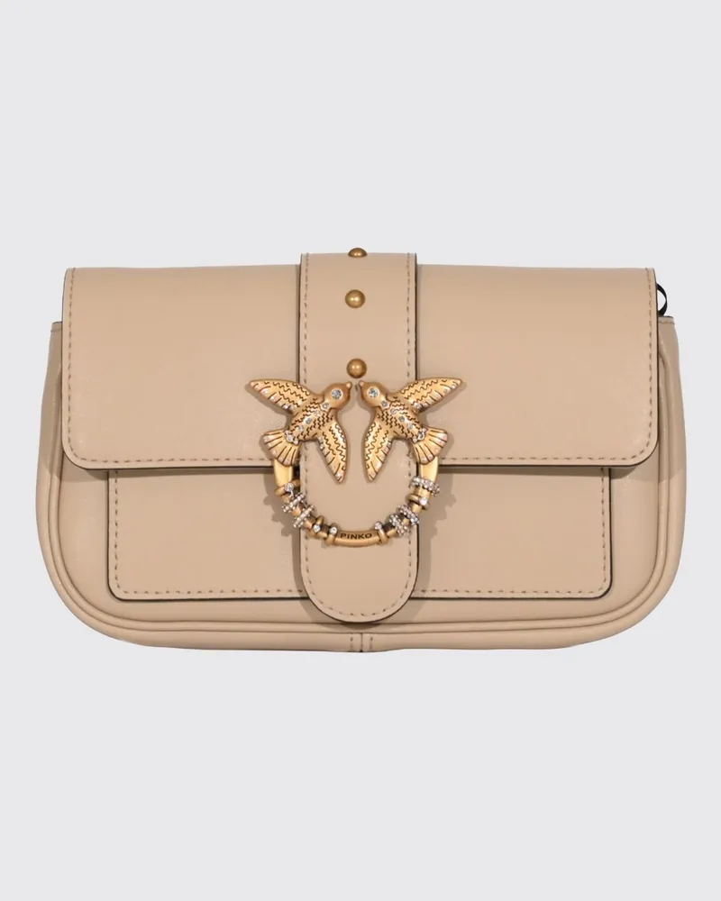 Pinko Handtasche damen Beige