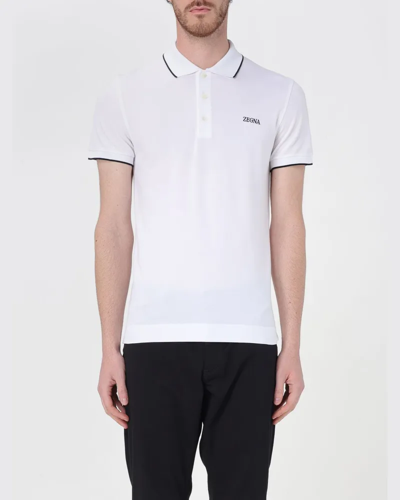 Ermenegildo Zegna Polo herren Weiß