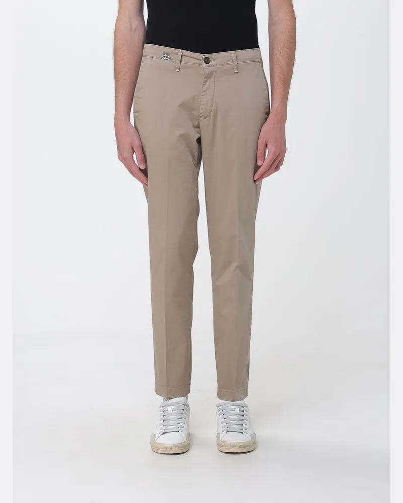 XC Slim-Fit Chinohose aus Gabardine mit Eingrifftaschen und mittlerer Leibhöhe Beige