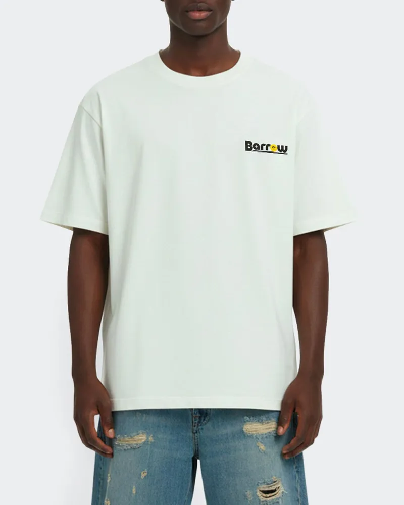 BARROW T-shirt herren Weiß