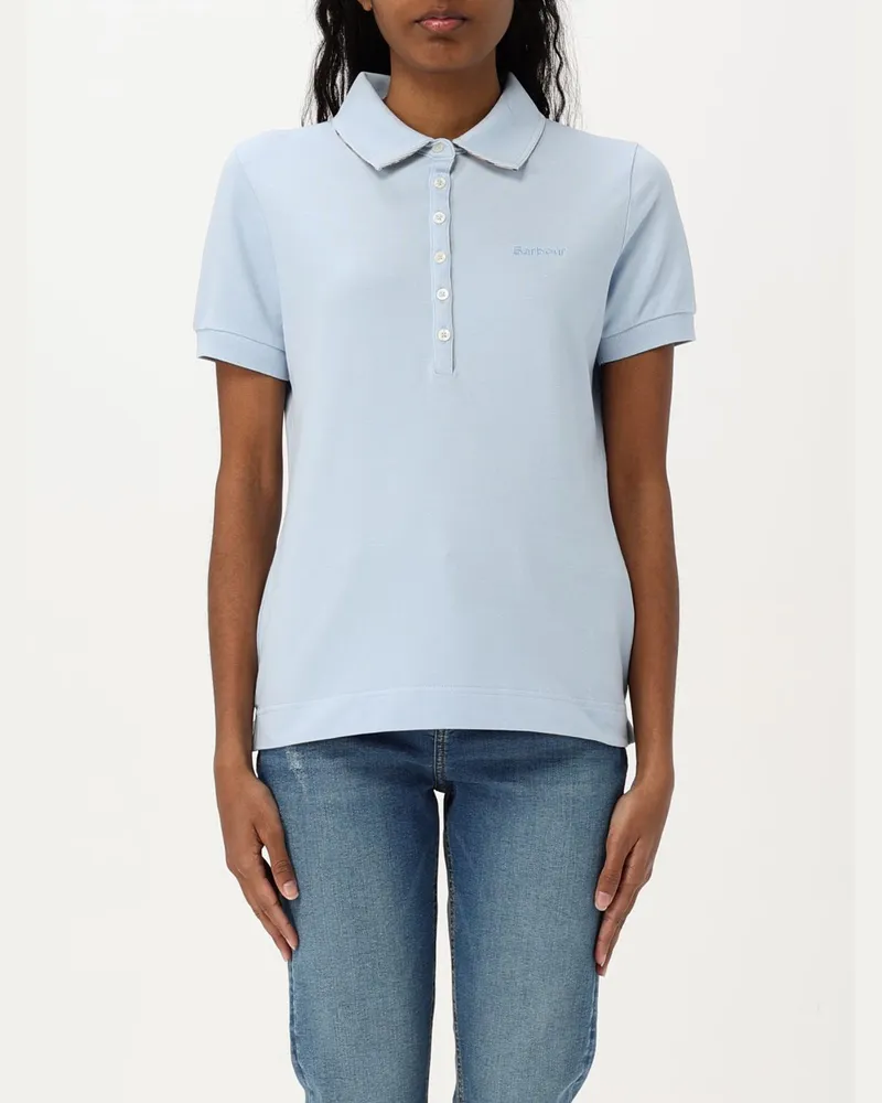 Barbour T-shirt damen Blau