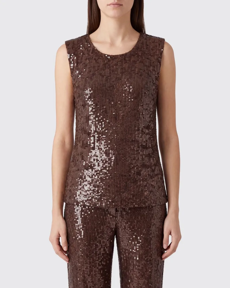 P.A.R.O.S.H. Hemdbluse damen P.a.r.o h Braun