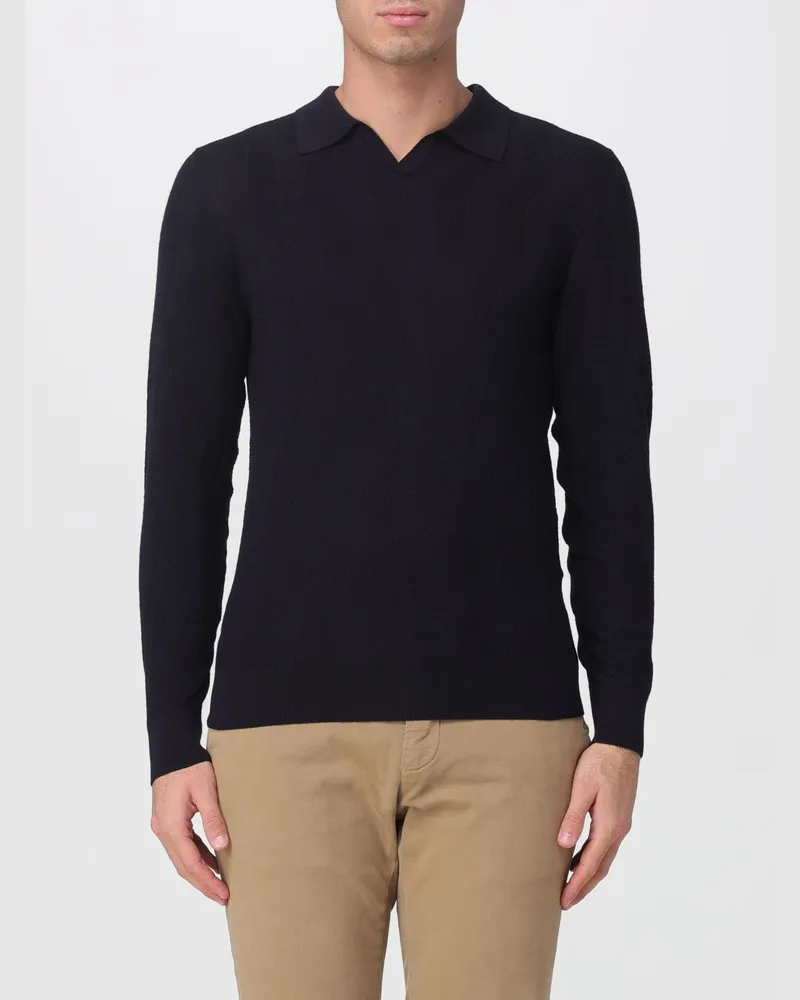 Boglioli Polo herren Schwarz