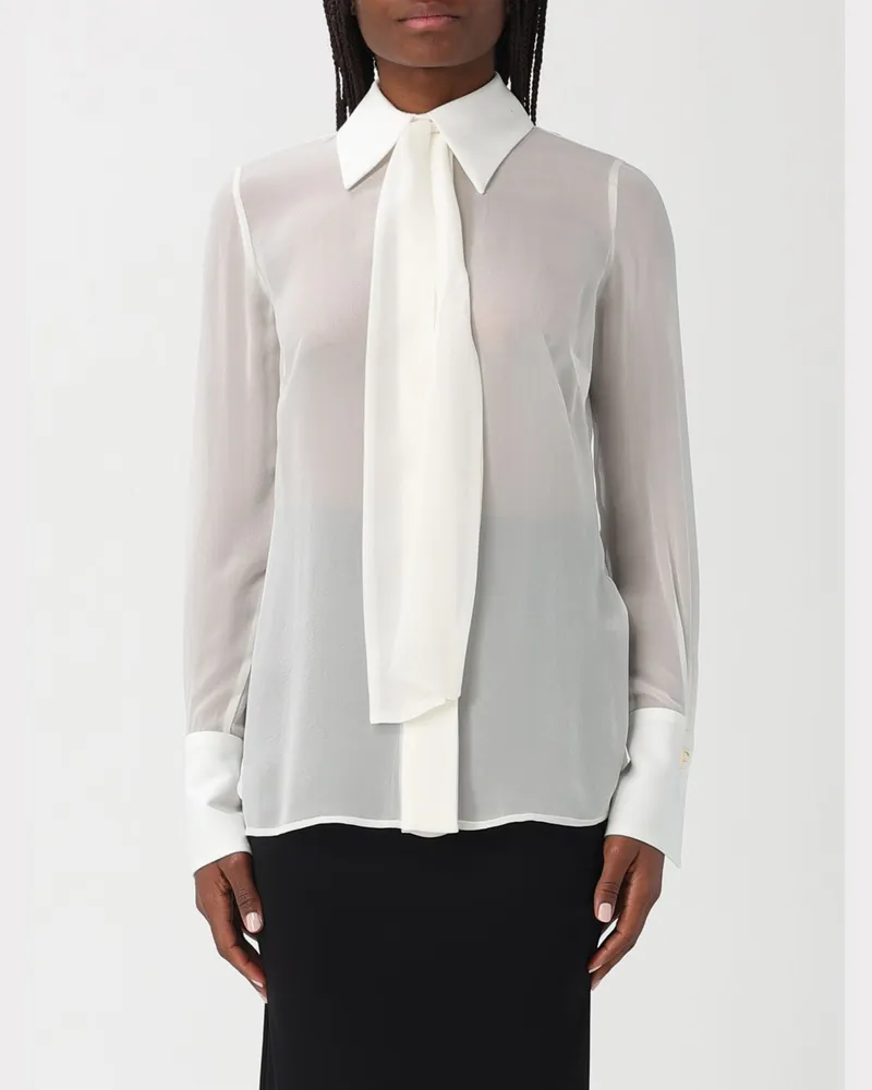 Elisabetta Franchi Hemdbluse damen Weiß