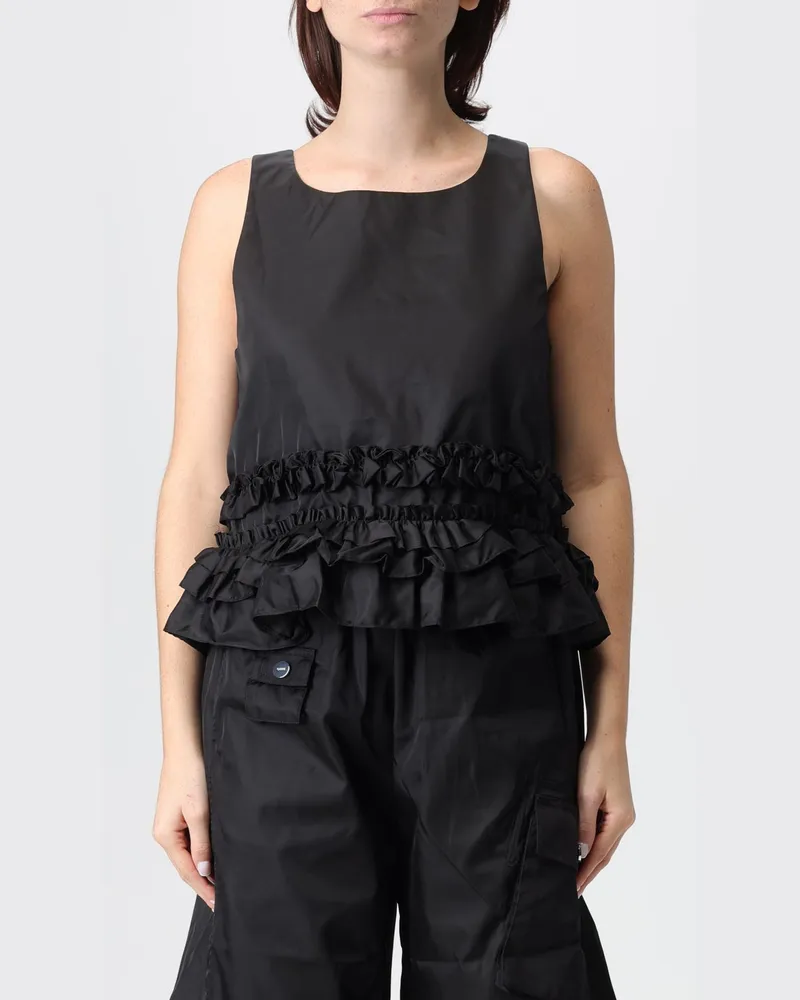 Ganni Top damen Schwarz