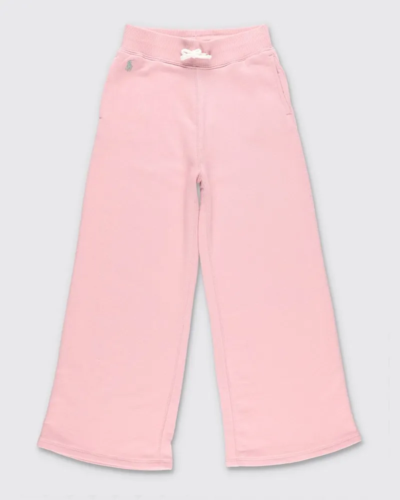 Ralph Lauren Jogginghose aus Baumwolle für Jungen mit gesticktem Logo Pink