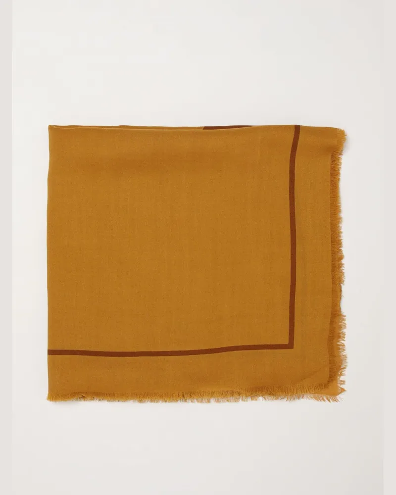 Saint Laurent Schal damen Orange