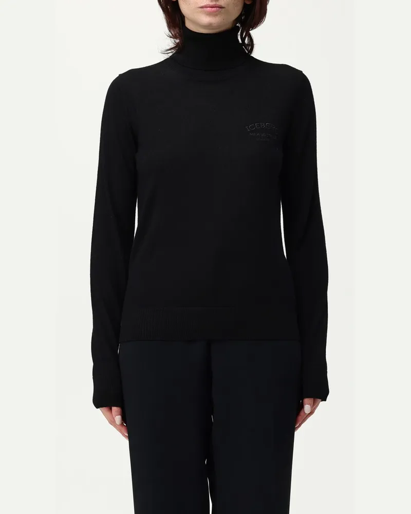 Iceberg Pullover damen Schwarz