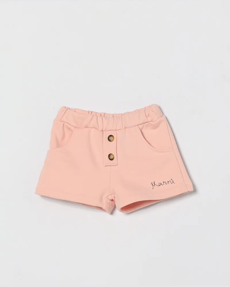 Marni Baumwoll-Jogging-Shorts Pink