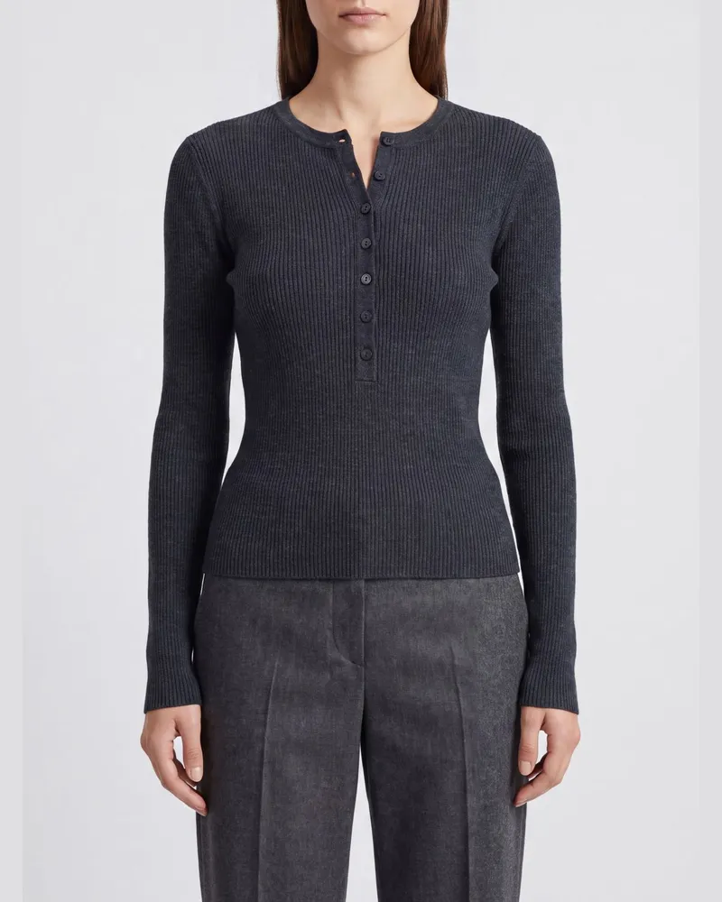 Lisa Yang Pullover damen Navy