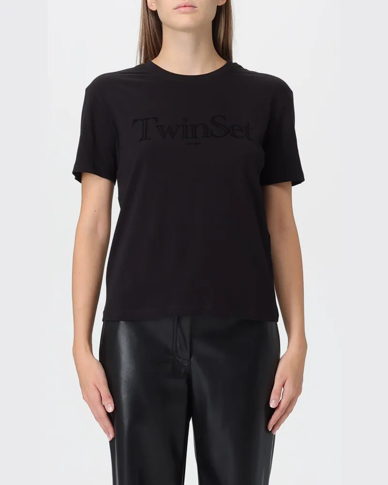 Twin-Set T-shirt damen Schwarz