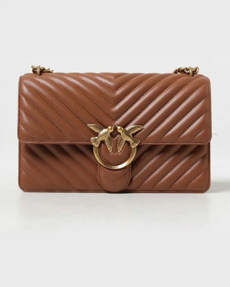 Pinko Schultertasche damen Braun