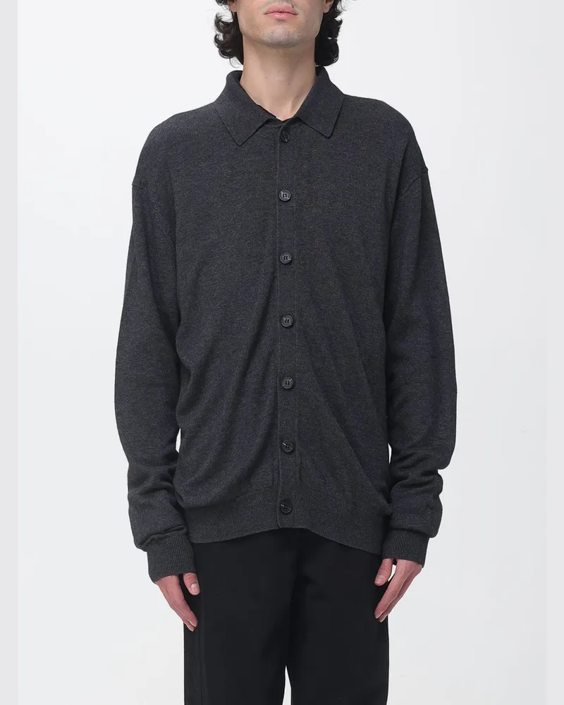Isabel Marant Joris Cardigan von aus Viskosemischung mit klassischem Kragen Grau