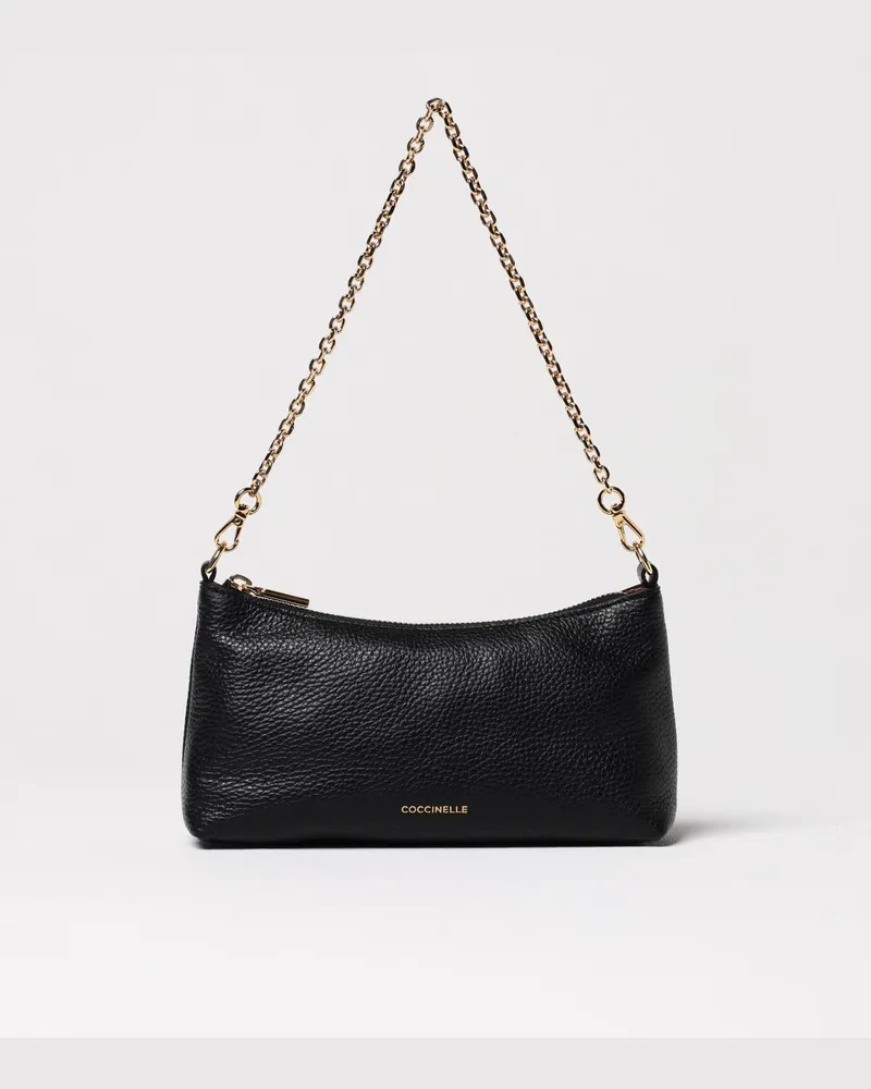 Coccinelle Schultertasche damen Schwarz