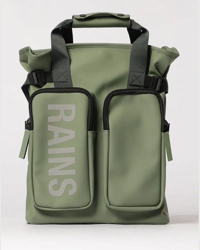 RAINS Rucksack herren Grün