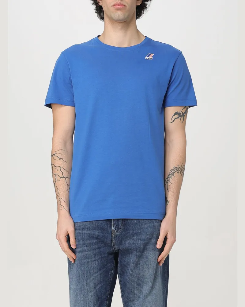 K-Way T-shirt herren Blau