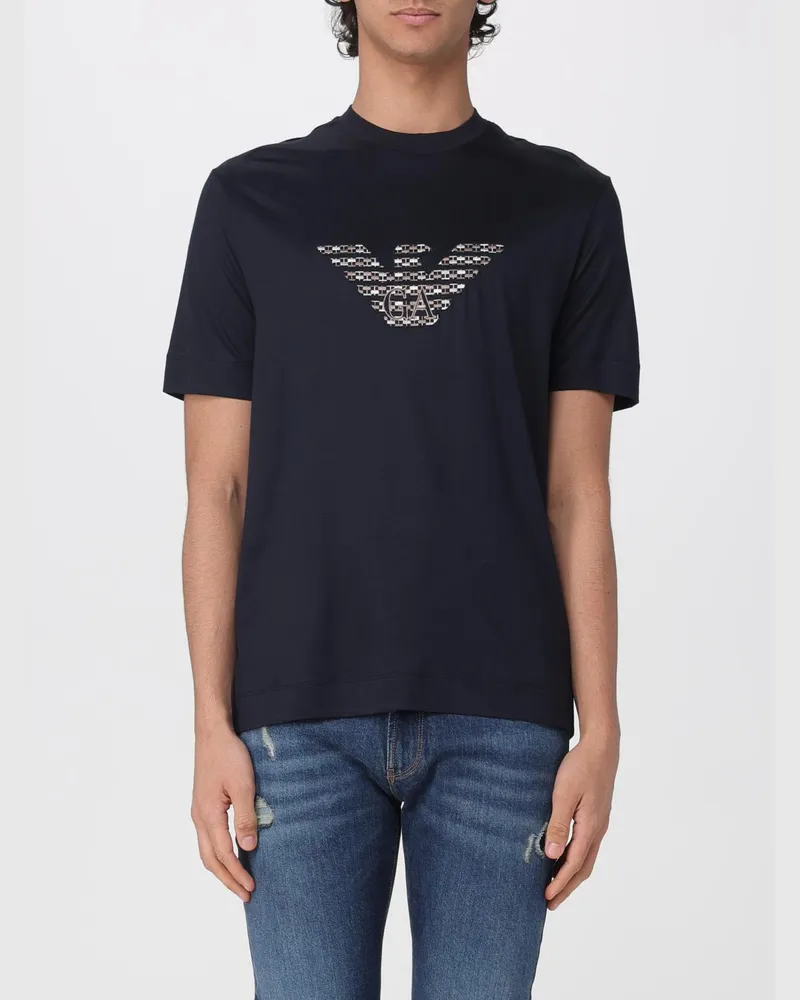 Emporio Armani T-shirt herren Navy