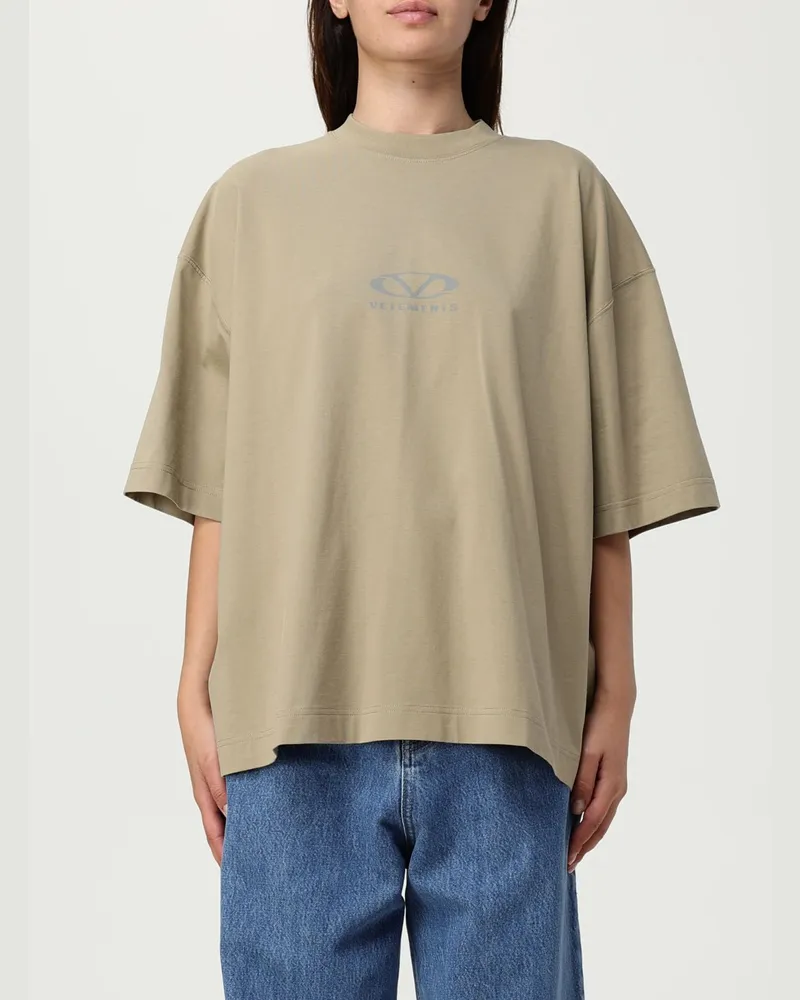 VETEMENTS T-shirt damen Beige