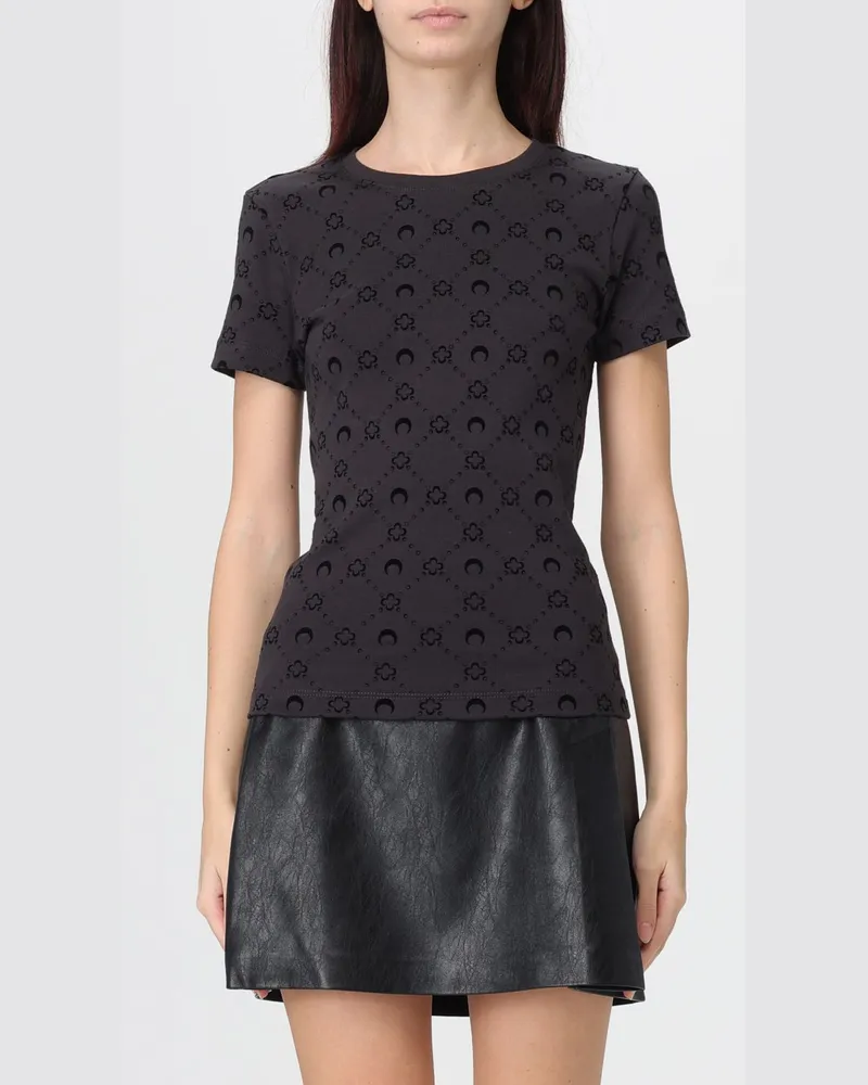 Marine Serre T-shirt damen Schwarz