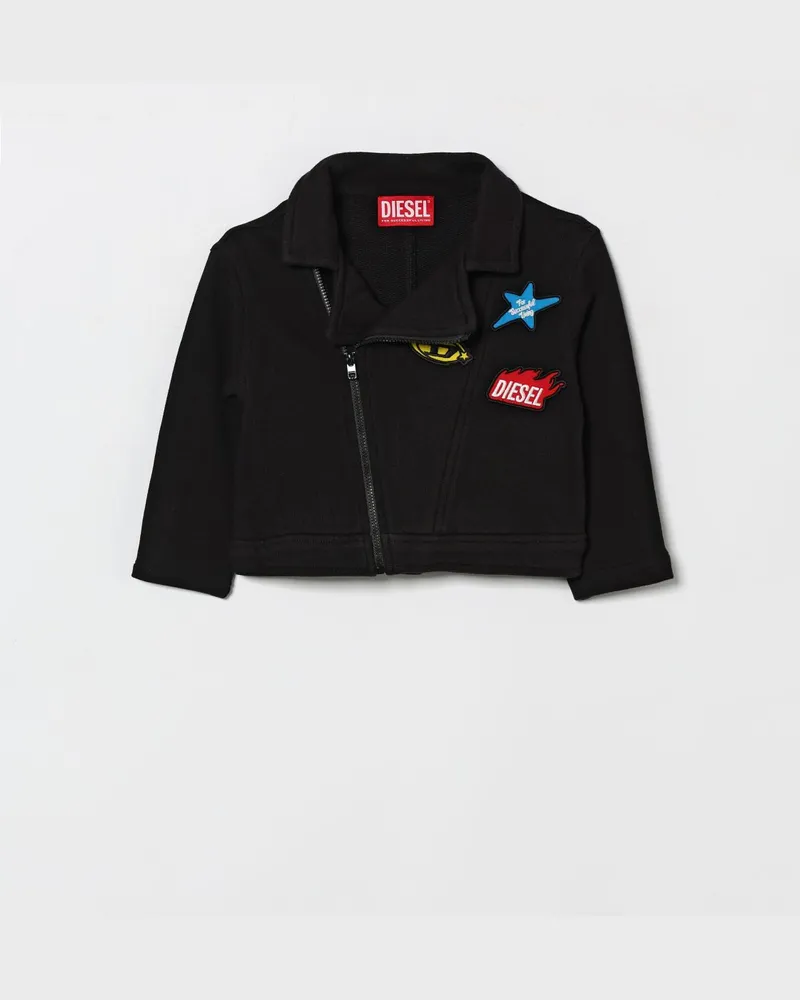Diesel Jacke kinder Schwarz